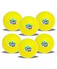 Jaspo Soft T-20 Plus Practice Cricket Ball Pack of 6 - Yellow