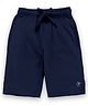 Kiddopanti Knitted Solid Short - Navy Blue
