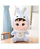 Little Hunk Rabbit Super Soft Plush Toy - Height 30 cm (Colour may vary)