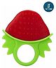 Tiny Tycoonz Fruit Shape Silicone Teether - Red
