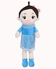 Babyjoys Cute Soft Ellie Candy Doll Blue - Height 65 cm