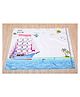 Baby Milestone Photoshoot Blanket Ship Theme - Multicolor