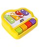 United Agencies Baby Toy Xylophone Cum Piano - Yellow