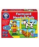 Orchard Toys Farmyard Heads & Tails Matching Game -25 Pieces