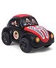 Mickey Mouse And Friends Pull String Car -Black(Color May Vary)
