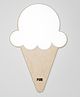 Rocking Potato Baby Mirror Ice cream- Beige