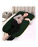 Angel Mommy U Shaped Pregnancy Pillow - Green