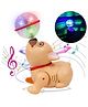 Toyshine Dancing Dog -II with Music Flashing Lights - Cream