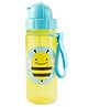 Skip Hop Zoo Straw Bottle Pp Bee Cartoon Print Yellow  384 ml