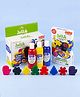Dabble Christmas Playart Crayons Kit - Multicolour