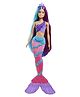 Barbie Long Hair Fantasy Mermaid Doll Purple - Height 35 cm