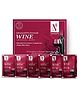 NutriGlow Naturals Advanced Pro Formula Wine Facial Cleanup Kit for Glowing Skin Blemish Free Fairer Complexion - 60 g