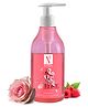 NutriGlow NATURALS English Rose Shampoo Gentle Cleanser For Dry Damaged Hair & Sensitive Scalp Stimulates Hair Growth Intensive Hydration Shiny Voluminous Hair Paraben Free - 300 ml