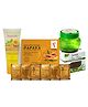 NutriGlow NATURAL'S Advanced Pro Formula Combo Pack of 3 Papaya Facial Kit  - 160 g & 65 ml