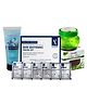 Nutri Glow Natural's Advanced Pro Formula Skin Whitening Facial Kit Aloe Vera Face Gel & Diamond Radiance Face Wash Pack of 3 - 160 g & 65 ml