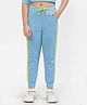 Spunkies Organic Cotton Side Tape Joggers - Blue