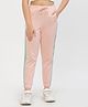 Spunkies Organic Cotton Side Tape Joggers - Pink