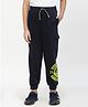 Spunkies Wild Adventure Printed Joggers-Black