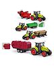 PLUSPOINT Exclusive Collection of Construction Vehicles Pack of 4 - Multicolour