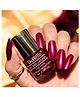 DeBelle Gel Nail Lacquer Antares Deep Maroon Pearl Nail Polish 8 ml