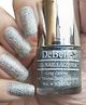 DeBelle Gel Nail Lacquer Estella Silver with Black Glitter Nail Polish 8 ml