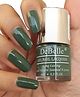 DeBelle Gel Nail Lacquer Green Olivia Dark Olive Green Nail Polish - 8 ml