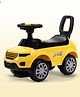 LuvLap Starlight Ride-On Car for Kids with Music & Horn Steering, Push Car with Backrest, Safety Guard, Under-Seat Storage, Big Wheels, for 1 to 3 Years Up to 25kg  Yellow