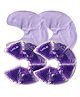 LuvLap Breast Hot & Cold Pad for Breastfeeding Mothers, 2-Piece Therapy Pack, Cold & Hot Therapy for Pain Relief, Mastitis & Engorgement, Purple