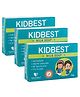 HealthBest Kidbest Milk Soap Anti-Bacterial Tear Free Pack of 3 - 75 g Each