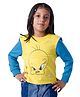 The Souled Store  Full Sleeves Looney Tunes Tweety Featured Printed Sweatshirt - Mustard Yellow