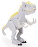 Dragon I Battery Operated Roaring Allosaurus Musical Toys - Yellow & Off White
