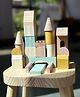 Playbox The Builder Wooden Toy Imagination and Creativity Large - 24 Pieces