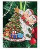 Little Surprise Box A Couple Theme Wooden Family Tree Ornament - Multicolour