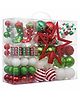 Little Surprise Box Elf Theme Christmas Ball Ornaments Multicolor - 100 Pieces