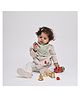 Theoni Organic Muslin Bandana Bib - Green