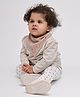 Theoni Organic Muslin Bandana Bibs - Beige