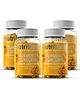 Nutriburst Weight Management with Turmeric Curcumin Gummies-60 Gummies-Natural Ginger Flavour-Pack of 4