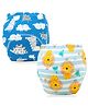Bembika Baby Potty Training Pants, Cotton Potty Training Pants For Babies, Waterproof Breathable Padded Underwear for Toddler Pack 2 Large Size - Multicolour