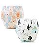 Bembika Babies Cotton Potty Training Pants, Printed Design Pack 2, Large Size - Multicolor