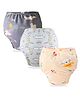 Bembika Babies Cotton Potty Training Pants Printed Design Pack 3 M Size - Multicolor