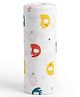 LazyToddler Organic  Cotton Muslin Baby Swaddle Car Design - Multicolor