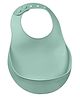 Beaba Silicone Bib - Sage Green