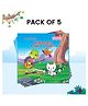 Birthday Returns Story Books Turtle Meets Angel Cat Sugar  Pack of 5 Big story Books