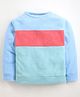 Cherry Crumble By Nitt Hyman Polar Fleece Full Sleeves Colorspire Sweatshirt - Blue Green