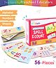 Intelliskills Learn With Puzzles Spell & Count Puzzles - 56 Pieces
