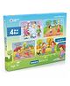 Spartan Kids Seasons Theme Jigsaw Puzzle Set of 4 - 96 Pieces