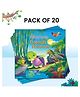 Purple Turtle Birthday Returns Story Books  Friends Forever Pack of 20 - English