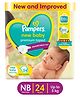 Pampers Active Baby Diapers, New Born, Extra Small, (NB, XS) size, 24 Count, Taped style diaper