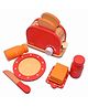 NESTA TOYS Bread Pop-up Toaster Multicolor - 11 Pieces