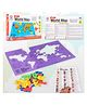 Ratnas EVA World Map Puzzle Multi colour - 68 Pieces